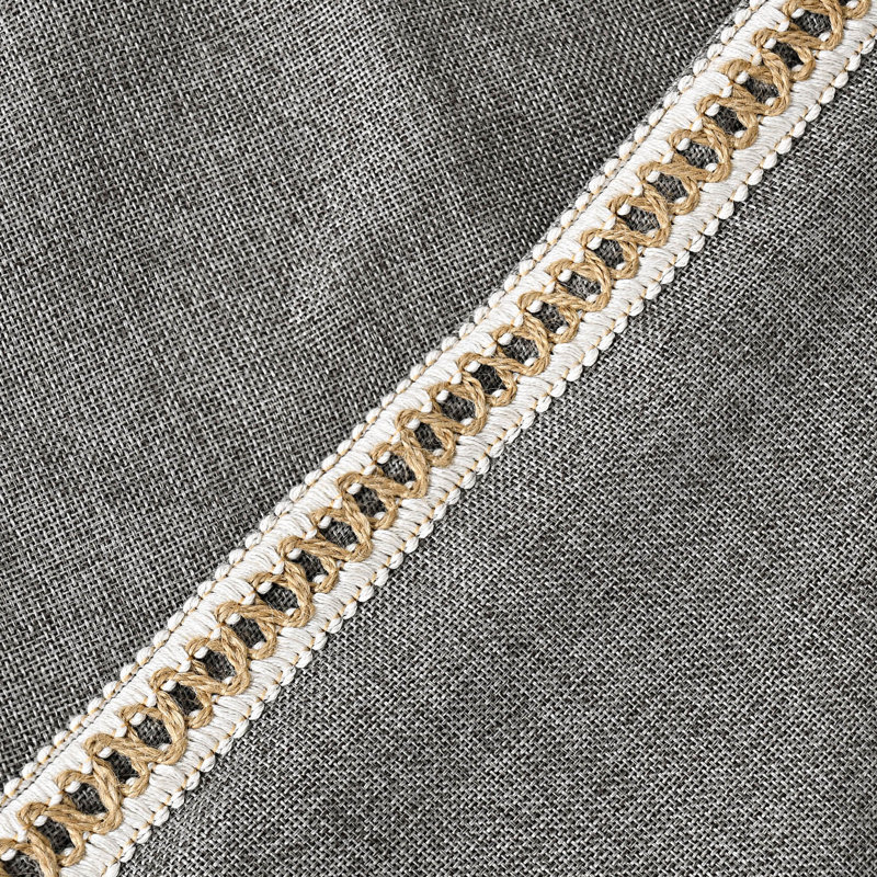 Housse de coussin de couleur, Gris, Carré 18 po