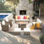 45" Propane Gas Fire Pit Table