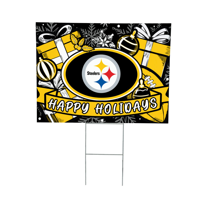 Enseigne de cour Pittsburgh Steelers, Fête