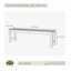 Banc de douche en teck-118913756