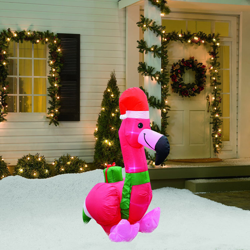 Flamant gonflable Flamingo