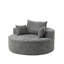 Canapé simple 55 po en chenille éponge-1238186023