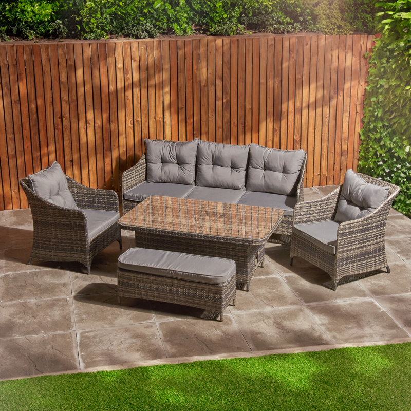 Abigail 7 - Person Seating Group with Cushions