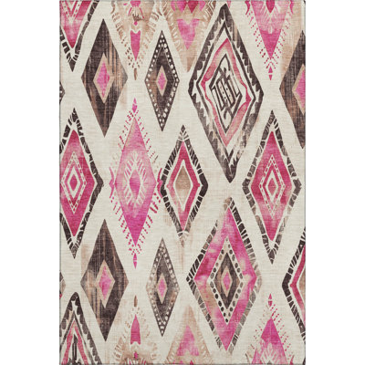 Premium Machine Washable Chelston AMF1861 Aztec Rug