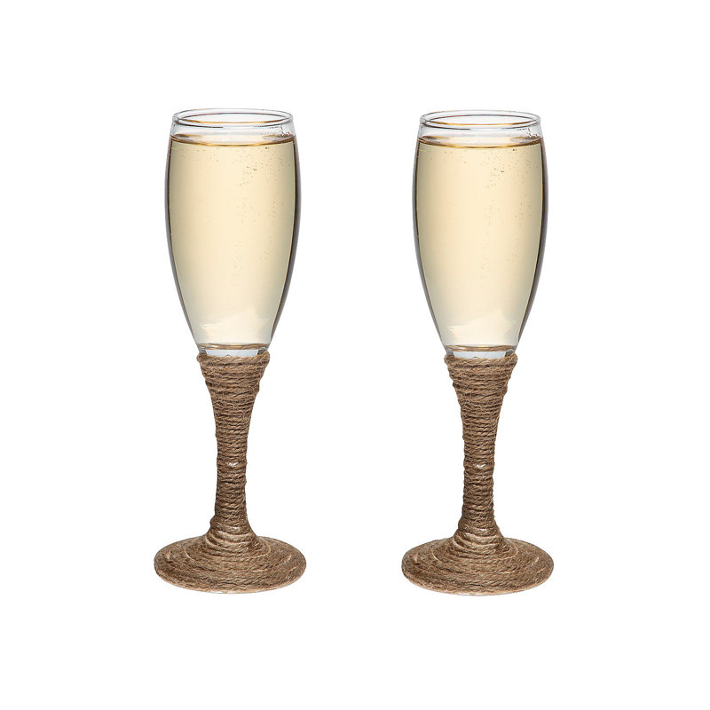 Aislinn 8 oz. Flute Set