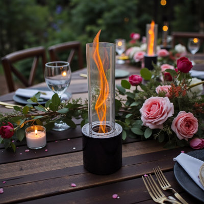 Twisted Flames Tabletop Firepit