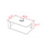 Table basse de style nordique en bois massif-1164795366