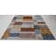 Handmade Cotton and Wool Geometric Area Rug