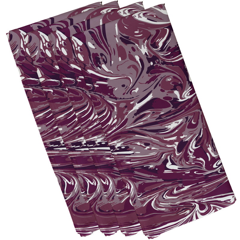Ensemble de serviettes 4 pièces Amatul Mélange, Mauve