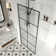 Opal Mirage MCOCOD 36" W x 76" H Fixed Single Panel Shower Door with 3/8"(10mm) Clear Glass