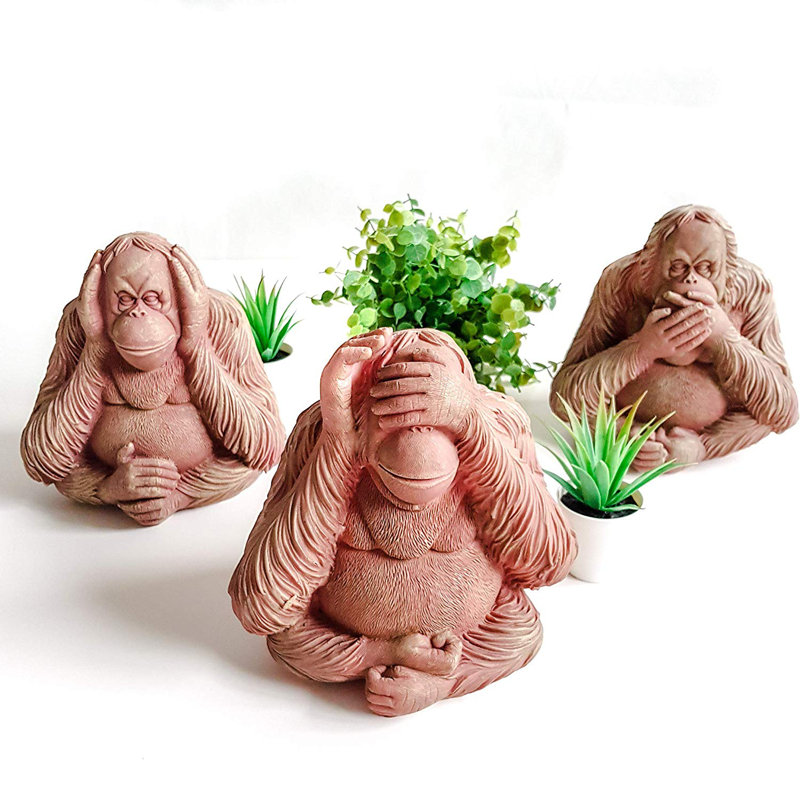 Hallberg Animals UV Resistant Plastic Garden Statue