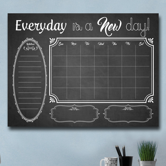 Plastic Dry Erase Board, 1.66' H x 2.5' W