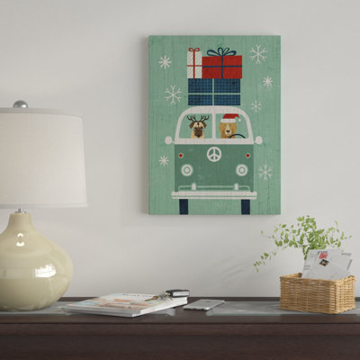 « vacances on wheels xii », reproduction d’impression sur toile tendue