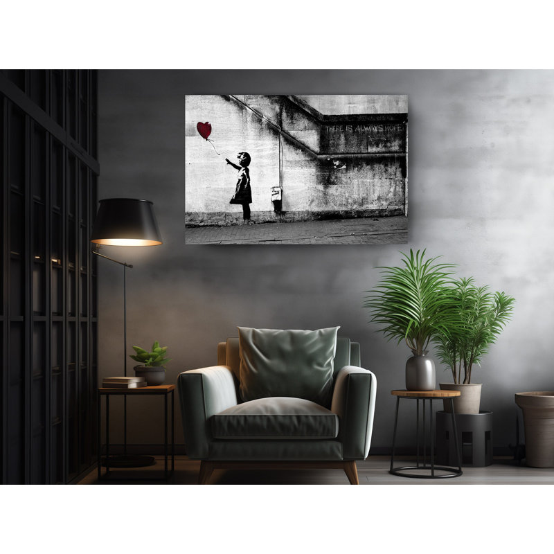 «Always Hope Balloon», impression murale sur toile, H 40 po x l 60 po