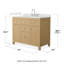 Meuble-lavabo simple autoportant 42 po avec plateau en quartz Pendry-114679714-125026057-125026060
