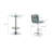 Iftu 2 - Person Pedestal Dining Set-92441568-92567546