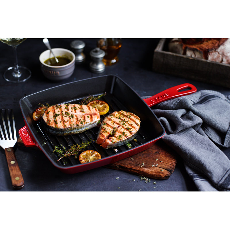 STAUB Grill Pan, 26cm, Cherry