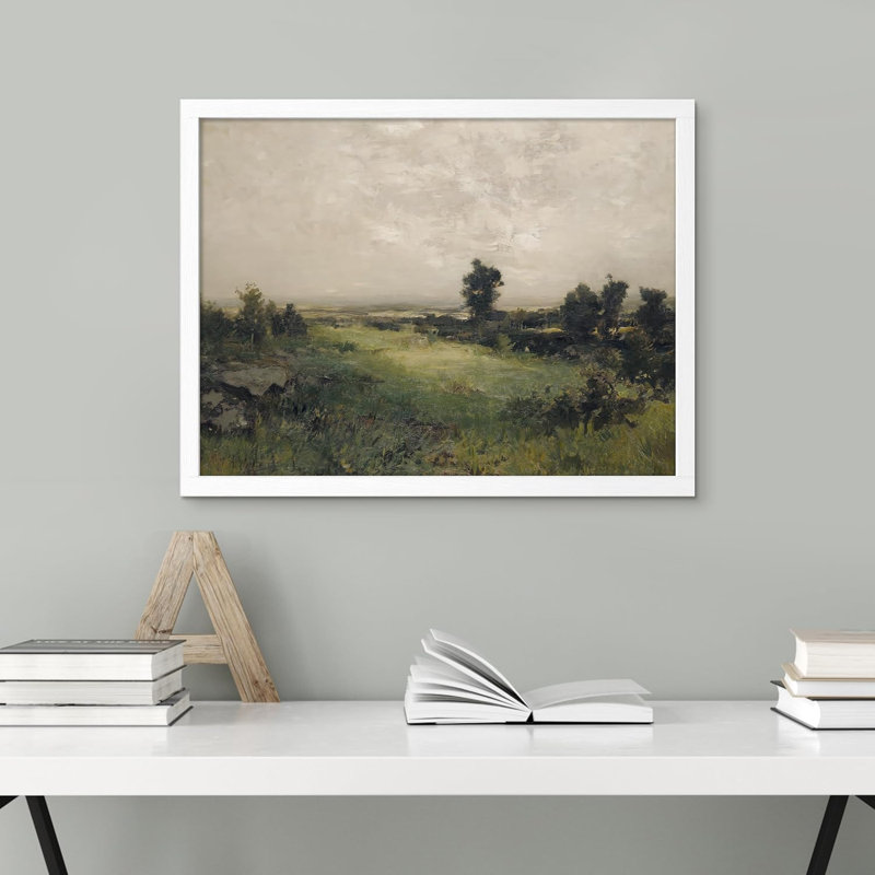 " Country Field Western Wall Art Natural Landscape Wall Decor Countryside For Living Room Bedroom ", 11" H x 14" W x 0.75" D