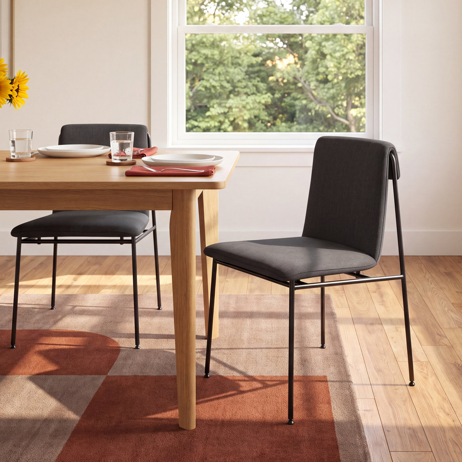 Kerey Dining Chair, Black