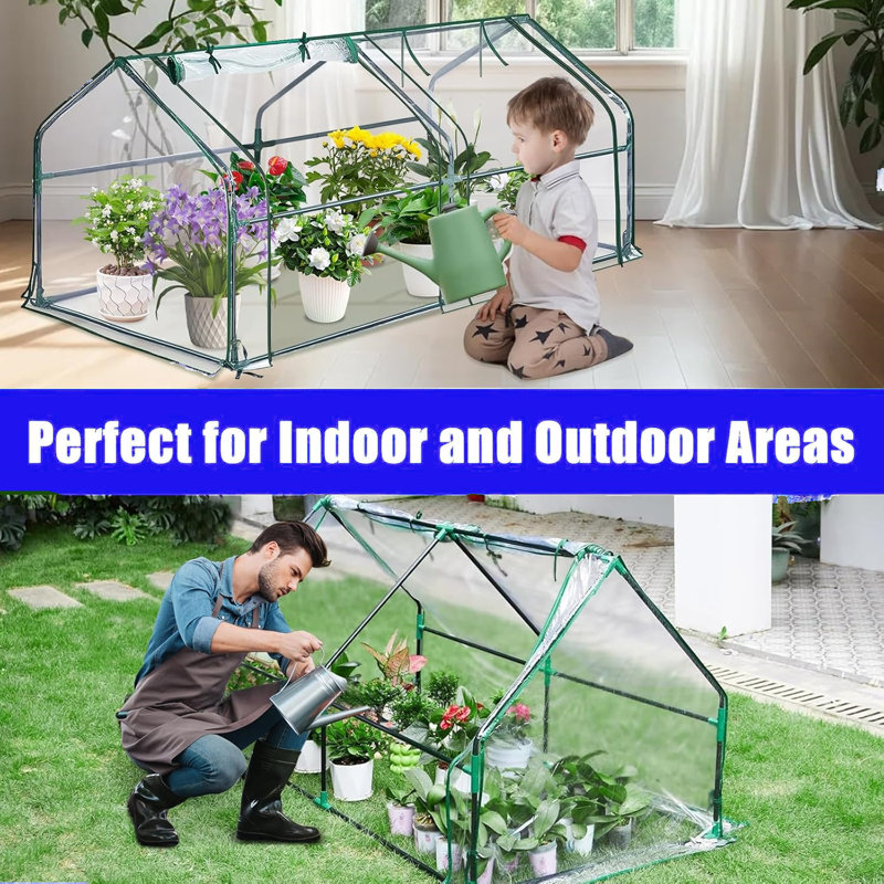 Portable Mini Greenhouse, 36"H x 72"W x 36"D
