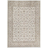 Oriental Area Rug in Ivory