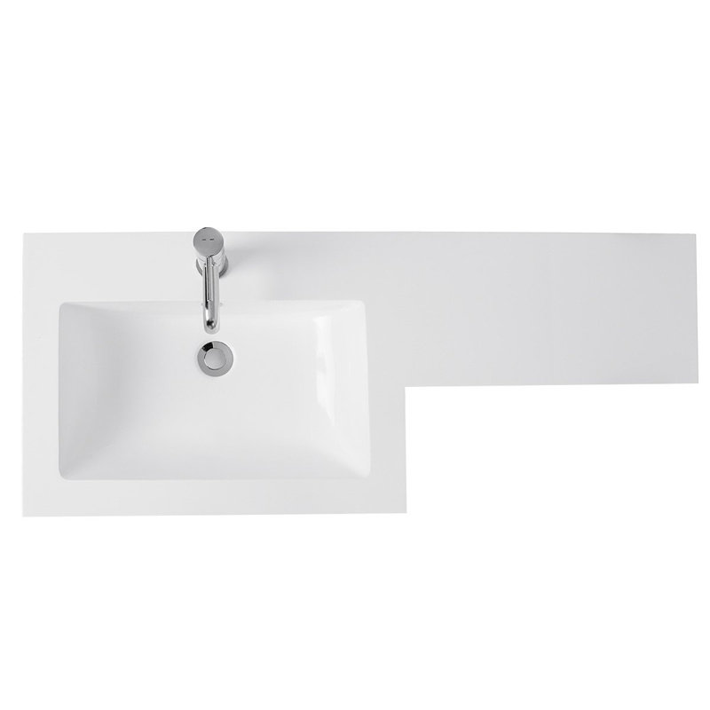 Sylas 1100 mm Freestanding Single Vanity, Charcoal