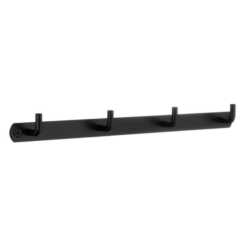 Wallmounted multi hook rack
