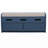 Rustic Storage Bench With 2 Drawers, Hidden Storage Space, And 3 False Drawers At The Top, Shoe Bench-793317547