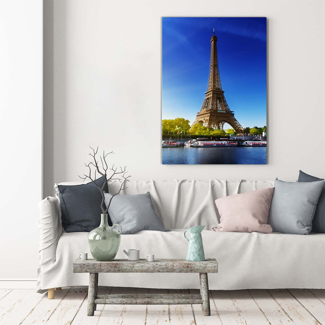 Eiffelturm Paris - Kunstdrucke auf Segeltuch