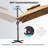  Herrell 11 x 11 Ft Square Cantilever Umbrella without Weighted Base-1973556758