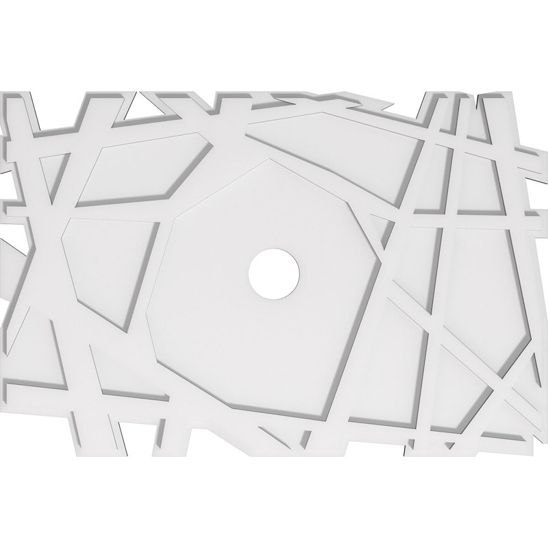 Diamètre intérieur 3 po Novo, H 21,375 po x l 32 po x P 1 po