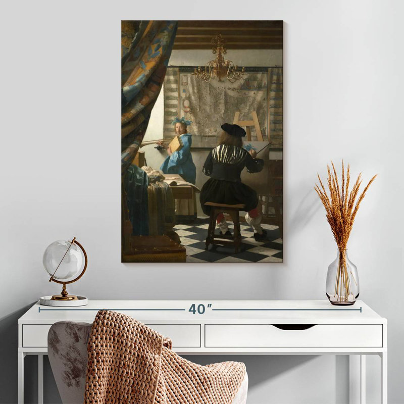 Leisha The Artist's Studio, 30" H x 20" W