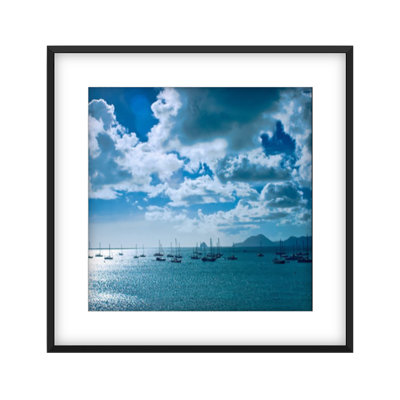 La Baie Bleu Print by Francis Augustine