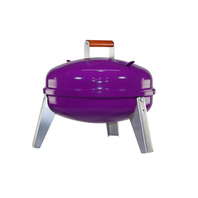 Barbecue électrique Lock & Go Americana Meco Corporation, mauve