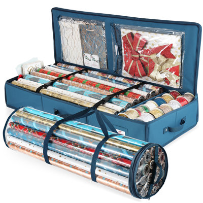Rangement de luxe pour emballage de cadeaux de Noël