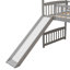 Lit mezzanine, lit maison avec glissade-1259545835