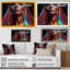 «Vibrant Creative Woman Portrait I», impression sur toile-1281785051-1281785063