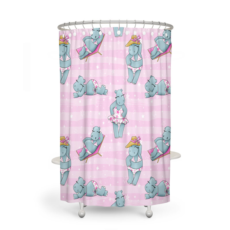 Rideau de douche simple, 72 po x 70 po