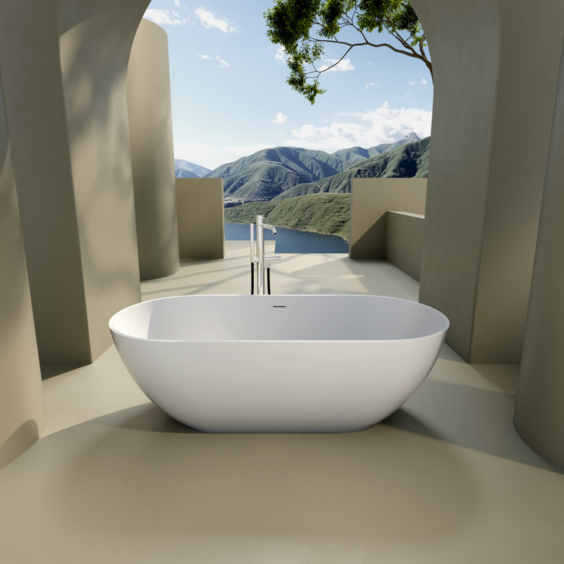 Baignoire en polyrésine 68,88 x 29,5