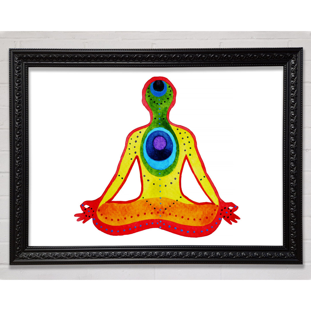 Chakra Meditation Farben 5 - Drucken