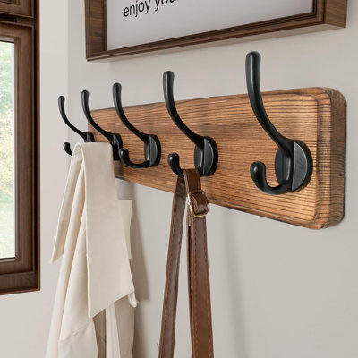 Wooden Coat Rack Wall Mounted