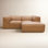 Foley Top Grain Leather Modular Corner Sectional
