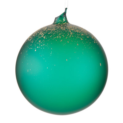 5.9'' Handmade Glass Ball Ornament