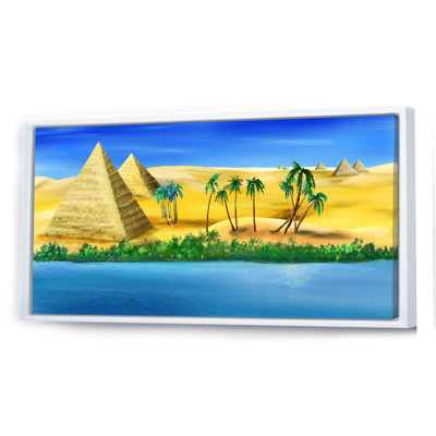 " Ancient Pyramids Nile River "