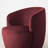 Pelemon 27" Wide Upholstered Velvet Small Swivel Accent Chair-125354360