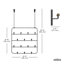 Estique Steel Wall Wall Hook