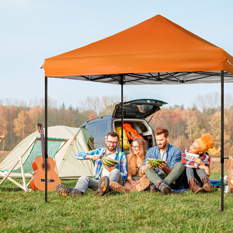 Moustiquaire escamotable 13 pi x 13 pi, Orange