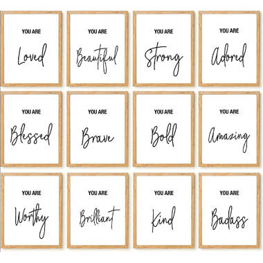 Belvedere Designs LLC Text & Numbers Wall Decal | Wayfair