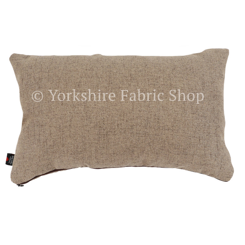 James Rectangular Cushion, Brown