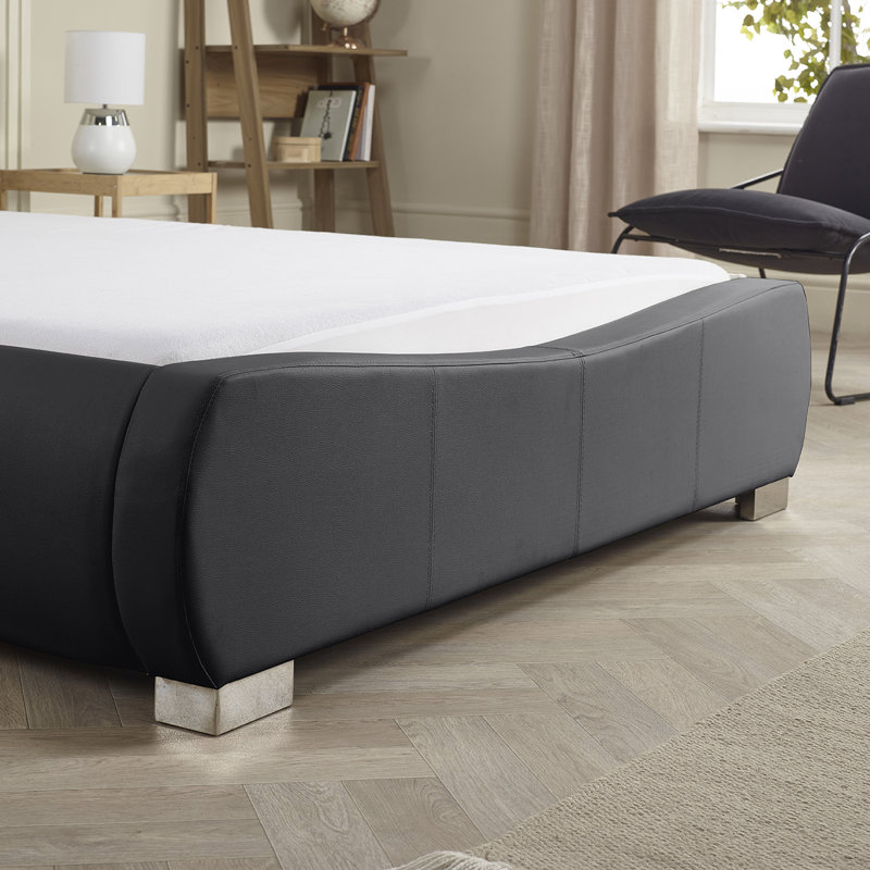 Ormes Upholstered Bed, Super King (6'), Black